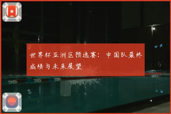 世界杯亚洲区预选赛：中国队最终成绩与未来展望